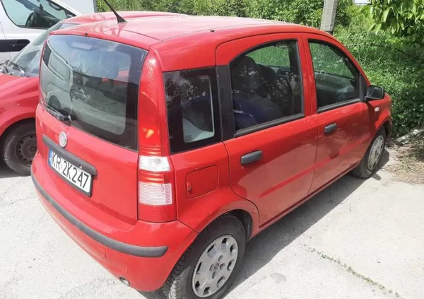 Fiat Panda cena 9800 przebieg: 313000, rok produkcji 2012 z Kraków małe 79